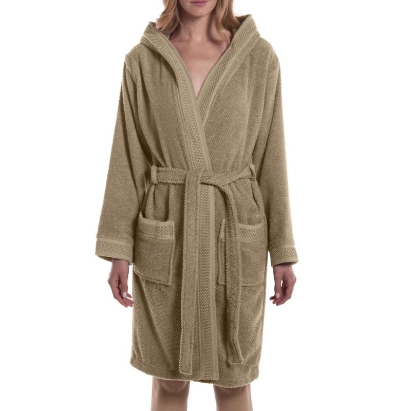 Tintunita - bathrobe with hood and side pockets