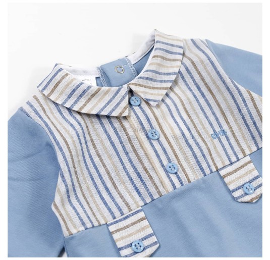 Tutina neonato in cotone Birillini 6251AV 2