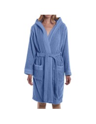 GIM - Caleffi Terry Cloth Bathrobe with Hood, 450 g/m²