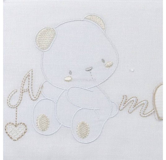 MaxiCradle sheet set Next to me by Nazareno Gabrielli NC301640PA 2