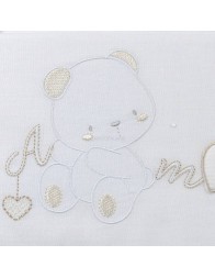 MaxiCradle sheet set Next to me by Nazareno Gabrielli NC301640PA