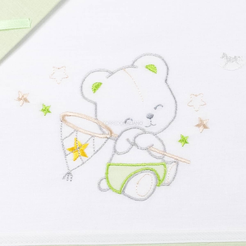 Cradle Pram sheet set by Mio Piccolo...