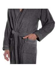 GIM - Caleffi Terry Cloth Bathrobe with Hood, 450 g/m²