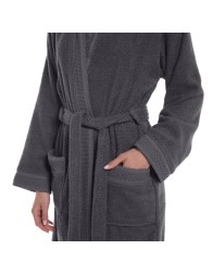 GIM - Caleffi Terry Cloth Bathrobe with Hood, 450 g/m²