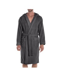 GIM - Caleffi Terry Cloth Bathrobe with Hood, 450 g/m²
