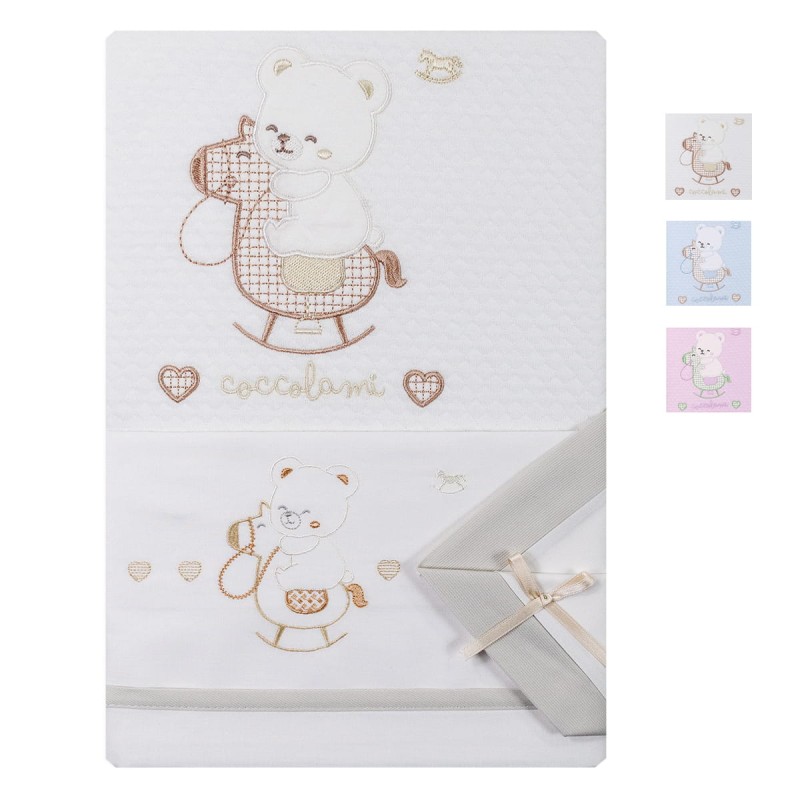 Bear And Horse - composition for cradle pram Mio Piccolo COC865