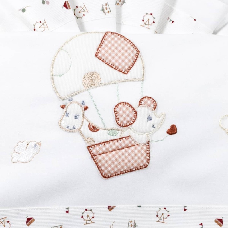 Balloon - Cradle Pram sheet set by... Balloon - Cradle Pram sheet set by...
