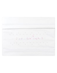 Cradle pram sheet set embroidered by hand LC45348RR