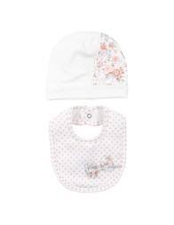 Set corredino prima nascita neonata in cotone Le Chicche CO7010PA