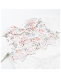 Baby girl cotton jersey romper Le Chicche TU7010