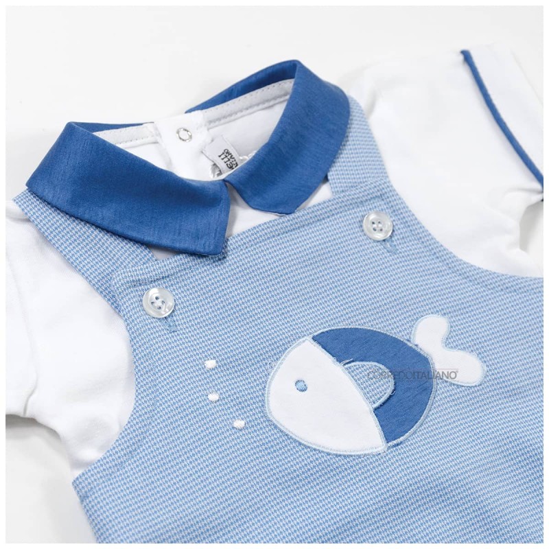 Newborn cotton baby romper by Teneri...