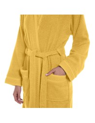 GIM - Caleffi Terry Cloth Bathrobe with Hood, 450 g/m²