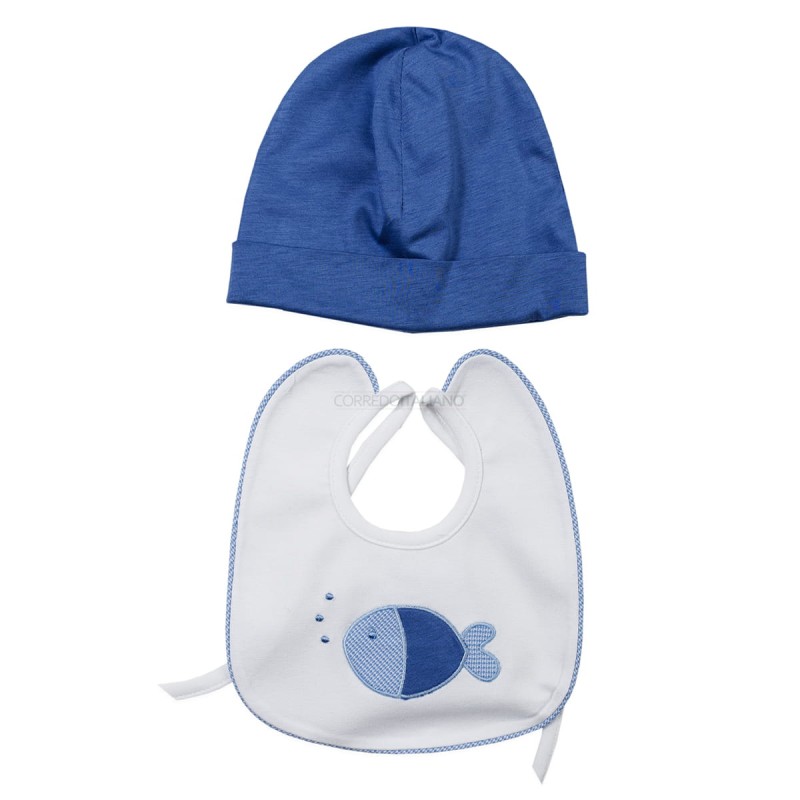 Fish - Newborn Layette Box Set in... Fish - Newborn Layette Box Set in...