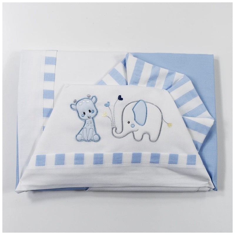 Cuccioli - Set lenzuola per lettino baby Bruco Bruco EL2103