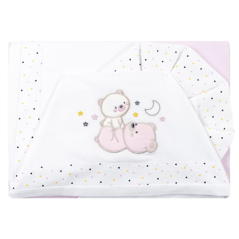 Bears and Moon - Crib Cot sheet set Bruco Bruco EL2120
