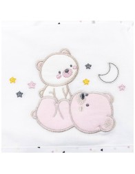 Orsetti e Luna - Set lenzuola lettino baby Bruco Bruco EL2120