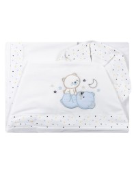 Orsetti e Luna - Set lenzuola lettino baby Bruco Bruco EL2120