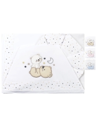 Bears and Moon - Crib Cot sheet set Bruco Bruco EL2120