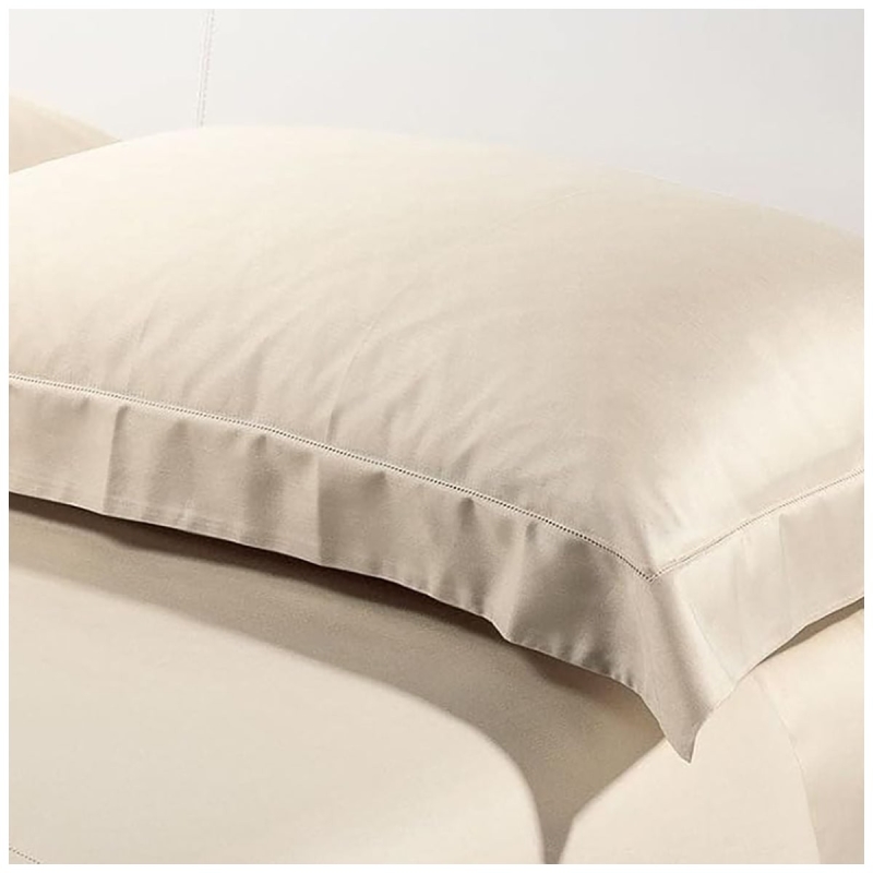 Double bed sheet set in cotton sateen...
