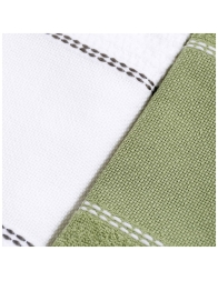 Asciugapiatti spugna con tela aida ricamabile