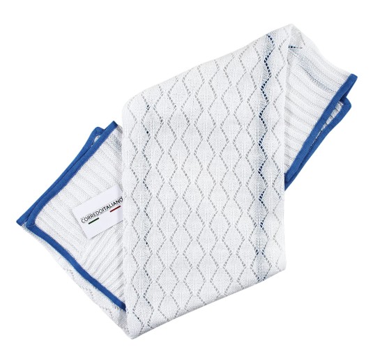 Set corredino prima nascita neonato in filo tricot by Prime Emozioni PE1141 2