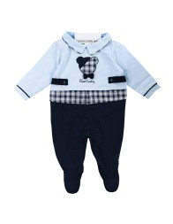 Cotton Sleepsuit with Collar Pierre Cardin PCT564BL