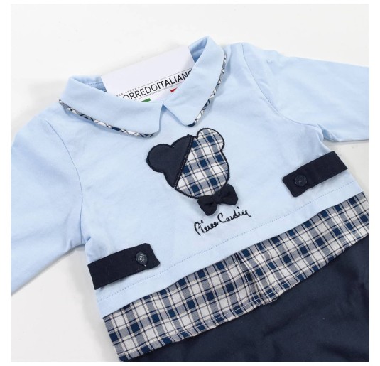 Cotton Sleepsuit with Collar Pierre Cardin PCT564BL 2