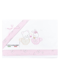 Dolci Amicizie - Set lenzuola per culla lettino Mio Piccolo LL14373