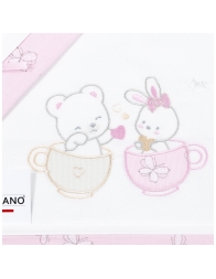 Dolci Amicizie - Set lenzuola per culla lettino Mio Piccolo LL14373