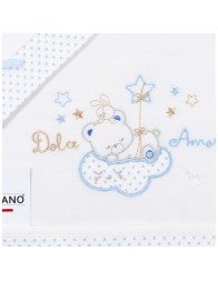 Cradle Pram sheet set by Mio Piccolo LC504