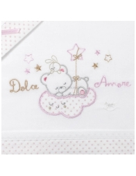 Cot bed sheet set Mio Piccolo LL504