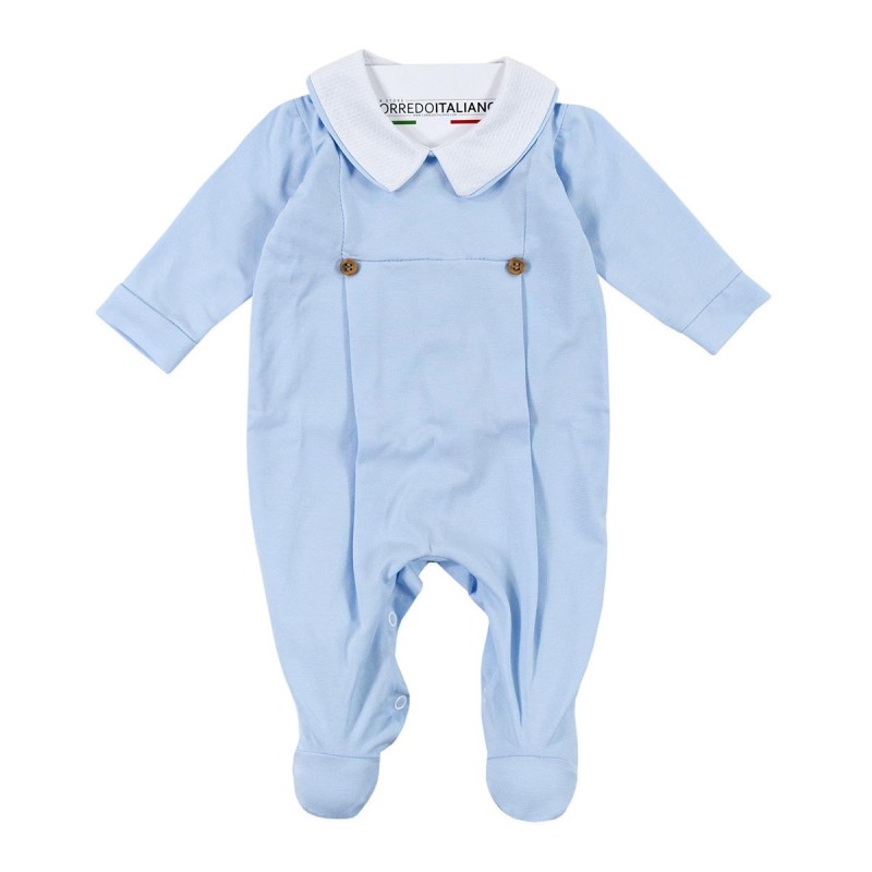 Newborn boy Jersey Cotton Sleepsuit Klaiadi K156TJ