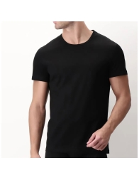 Set of 3 Crew Neck T-Shirts Active Perla Lisle Cotton Perofil VPRT00320/3