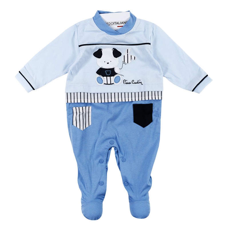 Baby onesie cotton with bear Pierre Cardin PCT562