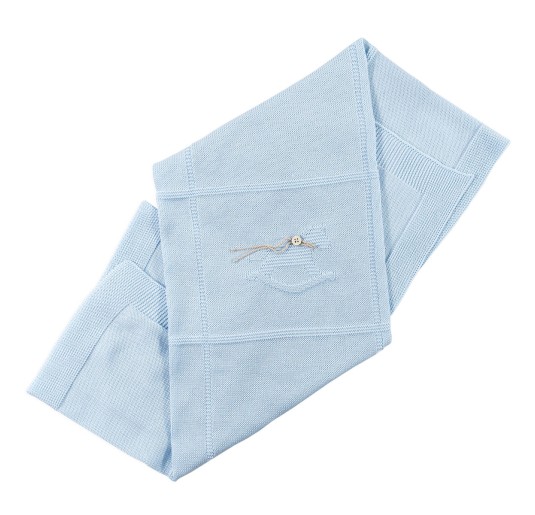 Set  corredino nascita neonato in filo tricot by Stella... 2