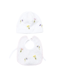 Newborn Layette Set in Cotton by Teneri & Belli COC356B