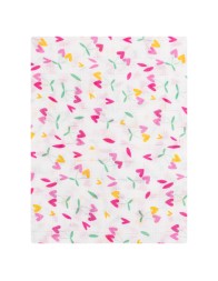 Baby Blanket in Cotton and Bamboo Gauze by Ellepi - Pink