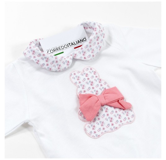 Tutina in cotone per neonata di Nazareno Gabrielli NG351065R 2