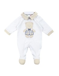 Tutina in cotone ricamata Les Jolies LJ001COTA25