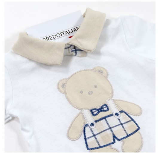 Tutina in cotone ricamata Les Jolies LJ001COTA25 2