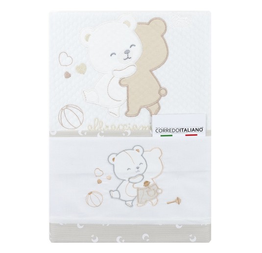 Cover with Cradle pram Sheet set Mio Piccolo COC536417 2