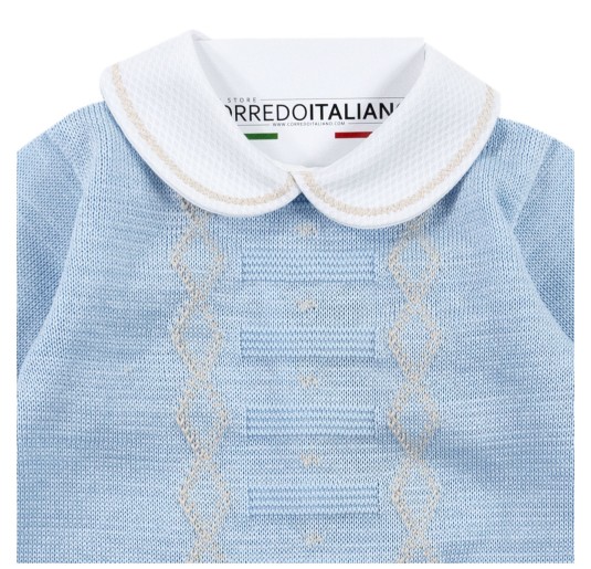 Baby cotton knit onesie by Stella EB7010 2