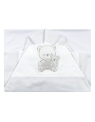 Orsetti - Set lenzuola Maxiculla Next to Me Bruco Bruco - GRIGIO