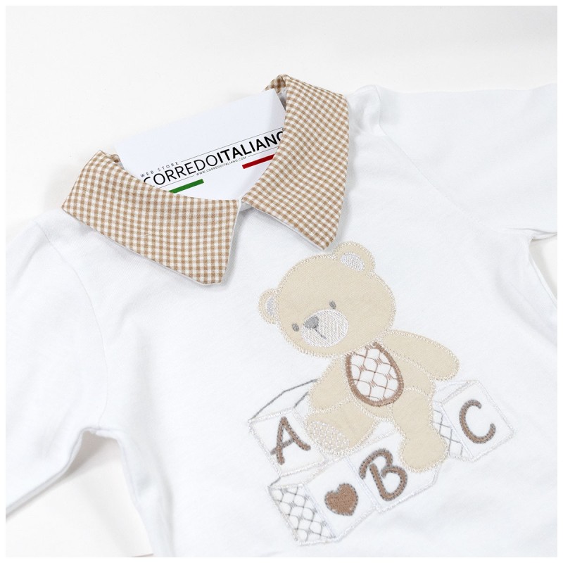 Newborn bodysuit cotton by Les Jolies LJ31891BG