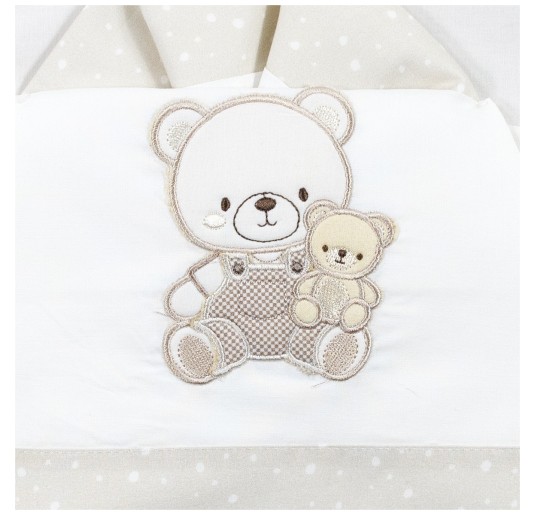 Orsetti - Set lenzuola per lettino baby Bruco Bruco EL2109 2