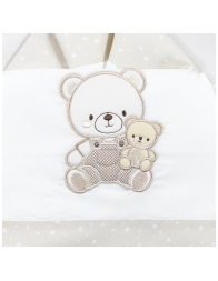 Orsetti - Set lenzuola per lettino baby Bruco Bruco EL2109