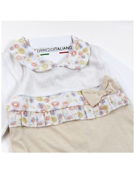 Tutina neonata in cotone Nazareno Gabrielli NG351064