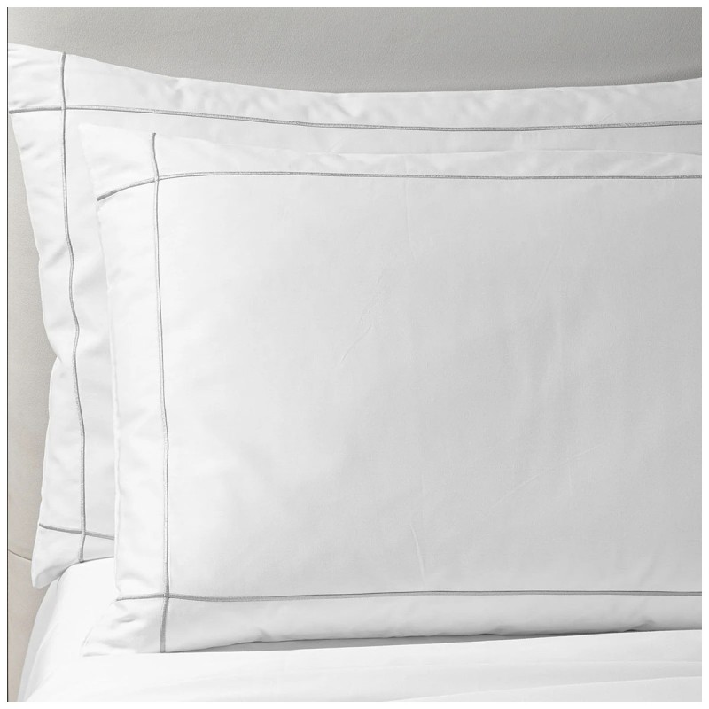 Ducale - Cotton Satin Bed Sheet Set Italian King Size by Caleffi