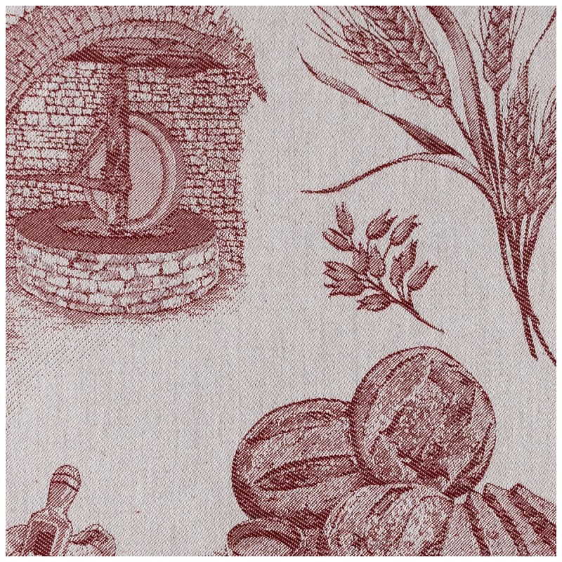 Bread - dish towel in pure cotton... Bread - dish towel in pure cotton...