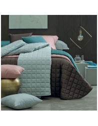 Botticelli - satin cotton quilted bedspread by Dondi Home - various sizes